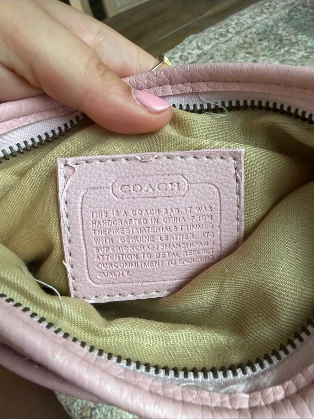 Coach compact crossbody