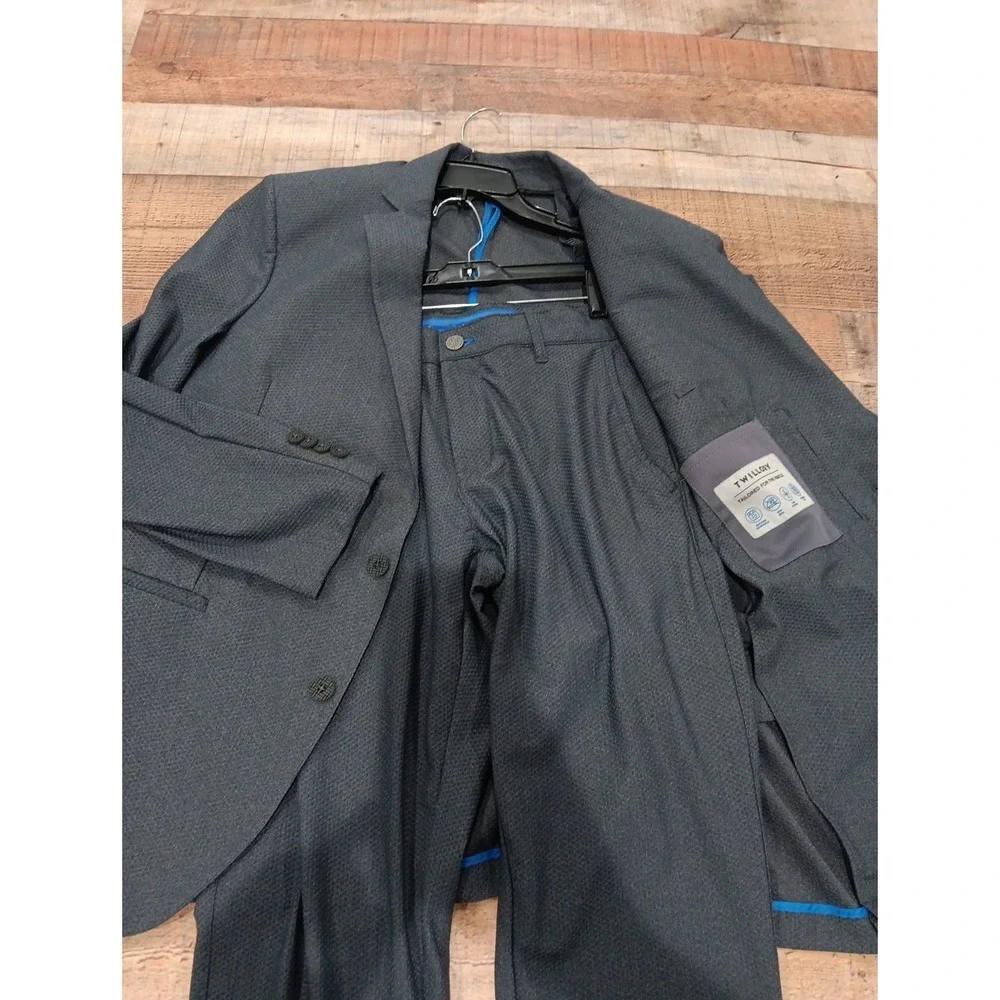 Men's Twillory Tailored For The‎ Hustle Suit Set Gray 2622