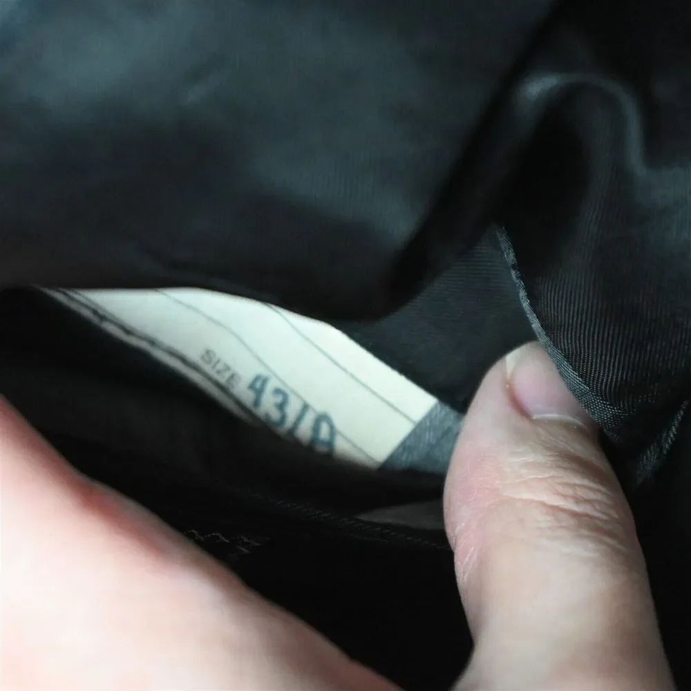 Bespoke suit size