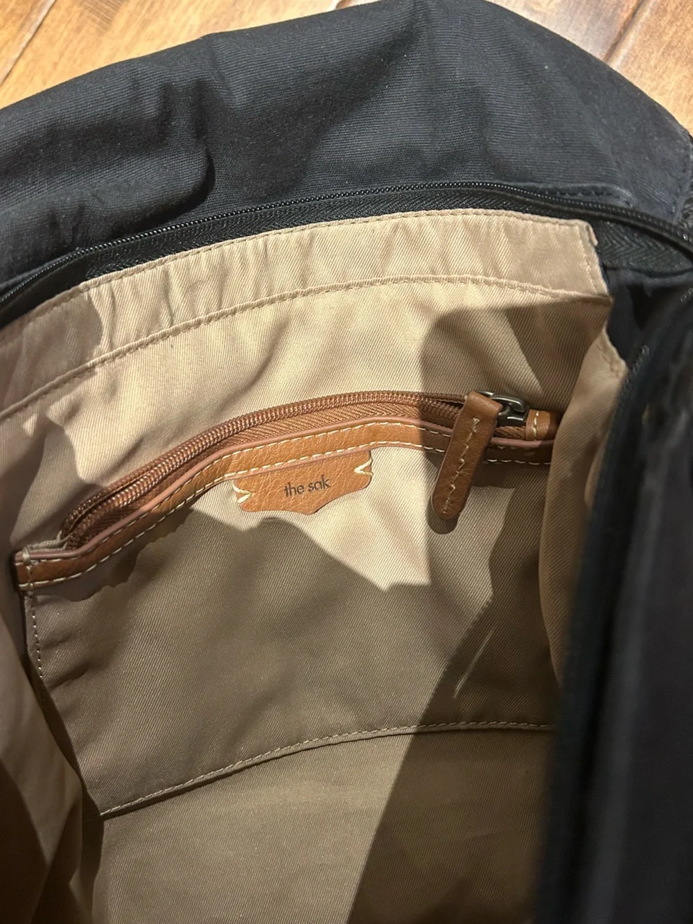 The Sak material leather