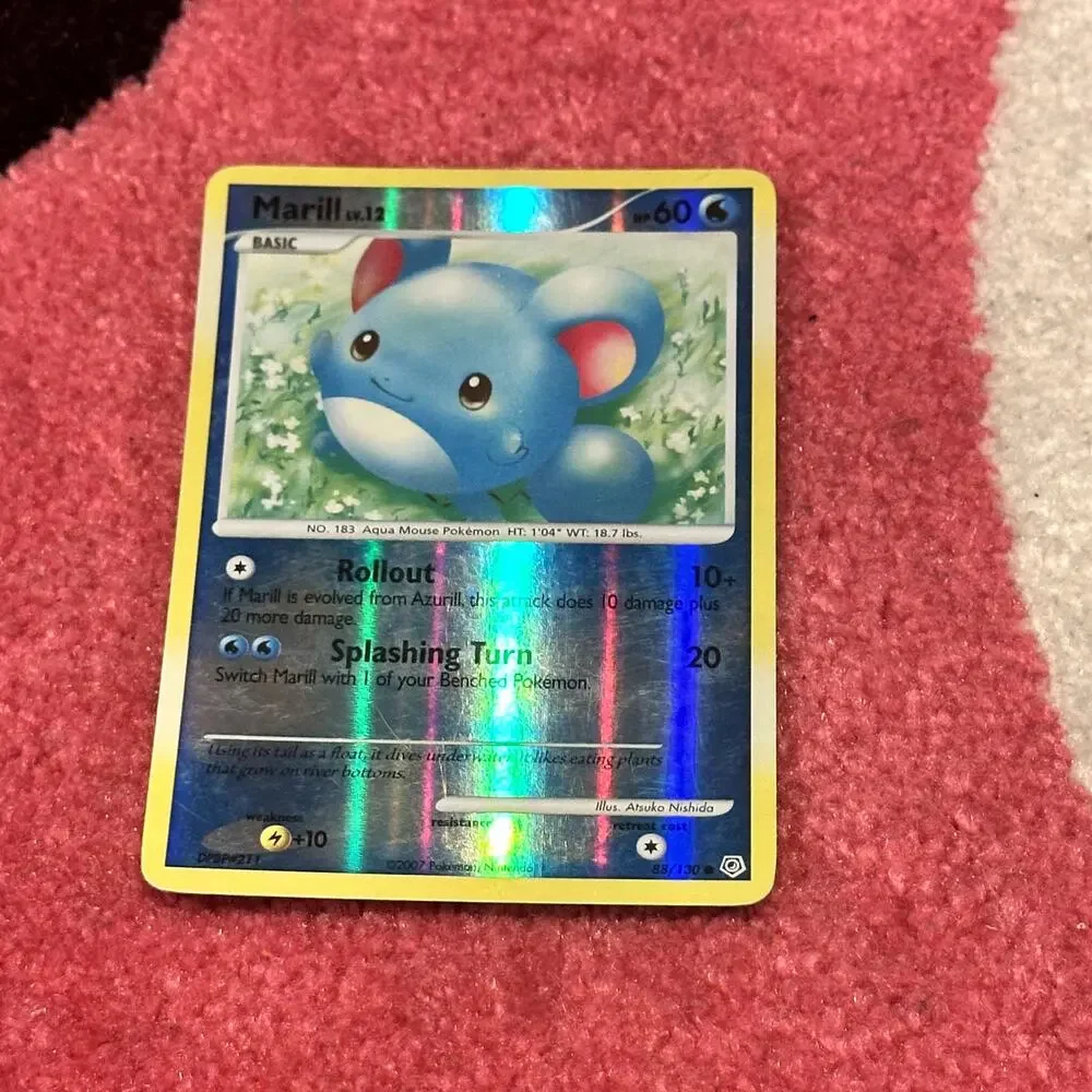 Marill Reverse Holo #88 – Pokémon Diamond & Pearl – As Pictured