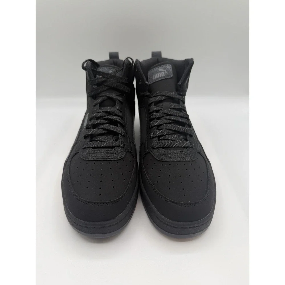 Puma Caven 2.0 Mid Buck Mix Sneaker, Men's 10.5, EU 44, Black Gray,#399020-01