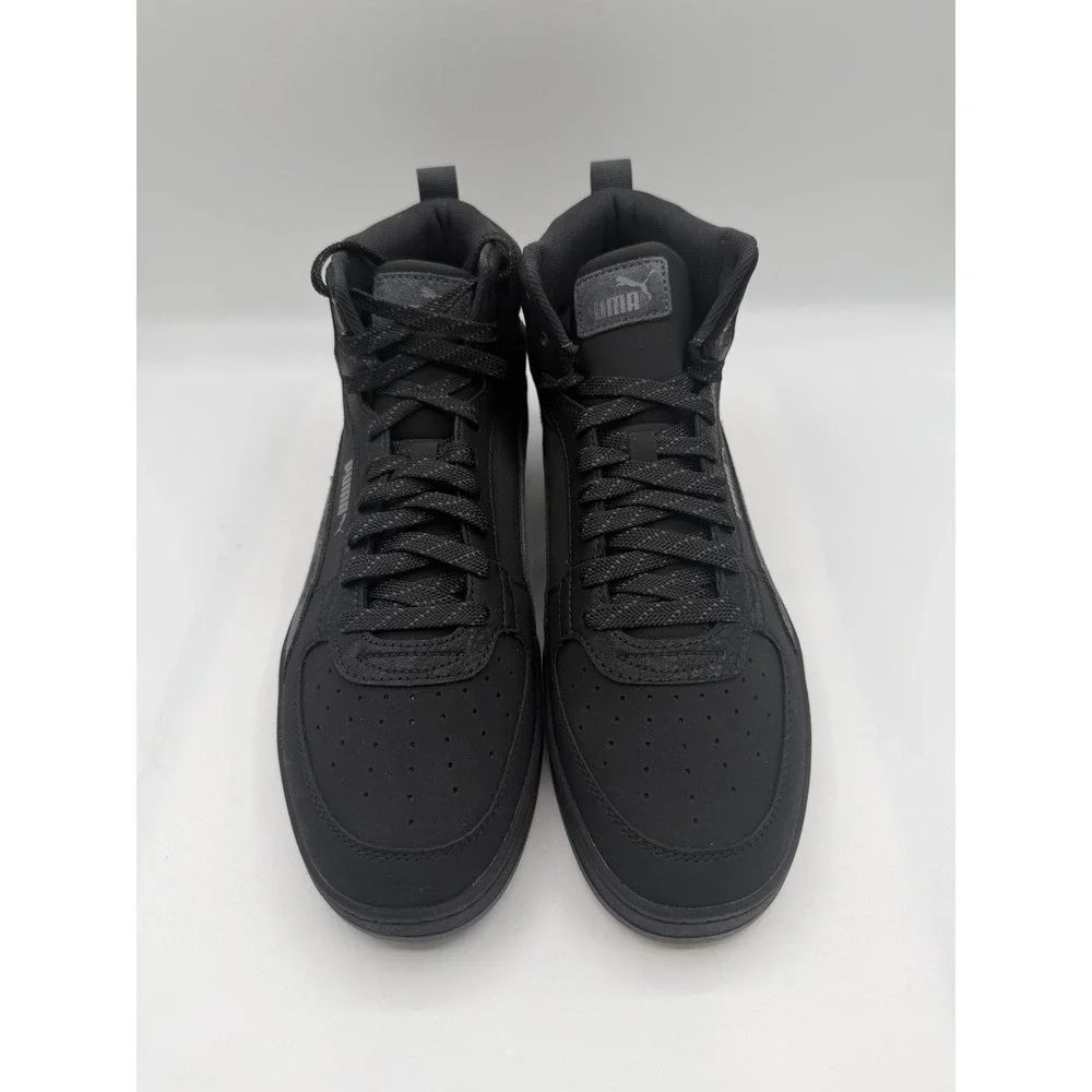 Puma Caven 2.0 Mid Buck Mix Sneaker, Men's 10.5, EU 44, Black Gray,#399020-01