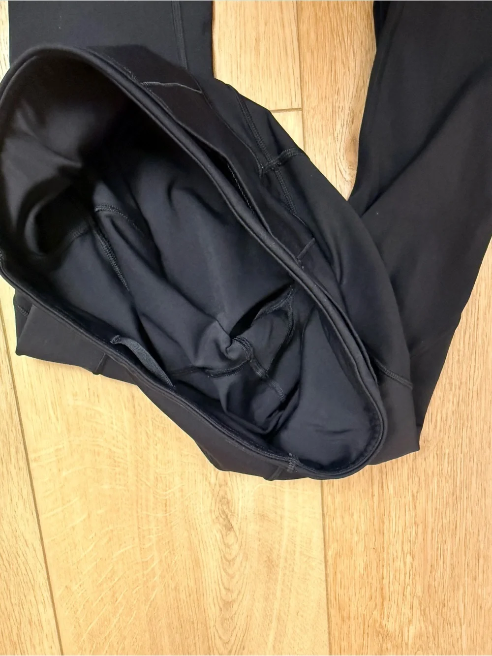 Lululemon Fast & Free 7/8 High-Rise Leggings Black Size 6