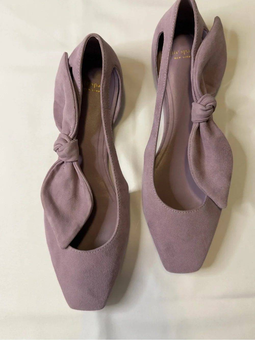 kate spade suede flats