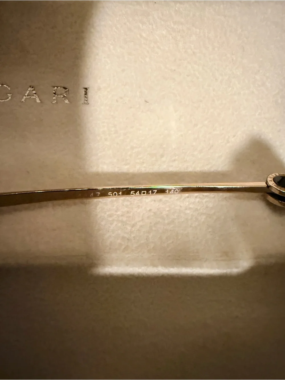 BVLGARI authentic eyeglass