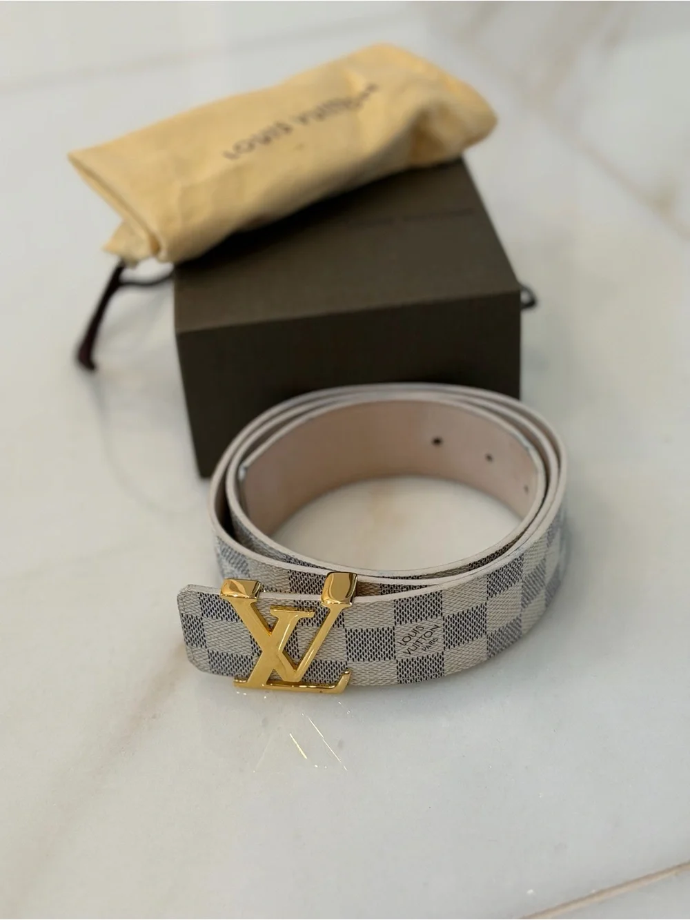 Louis Vuitton motif damier azur
