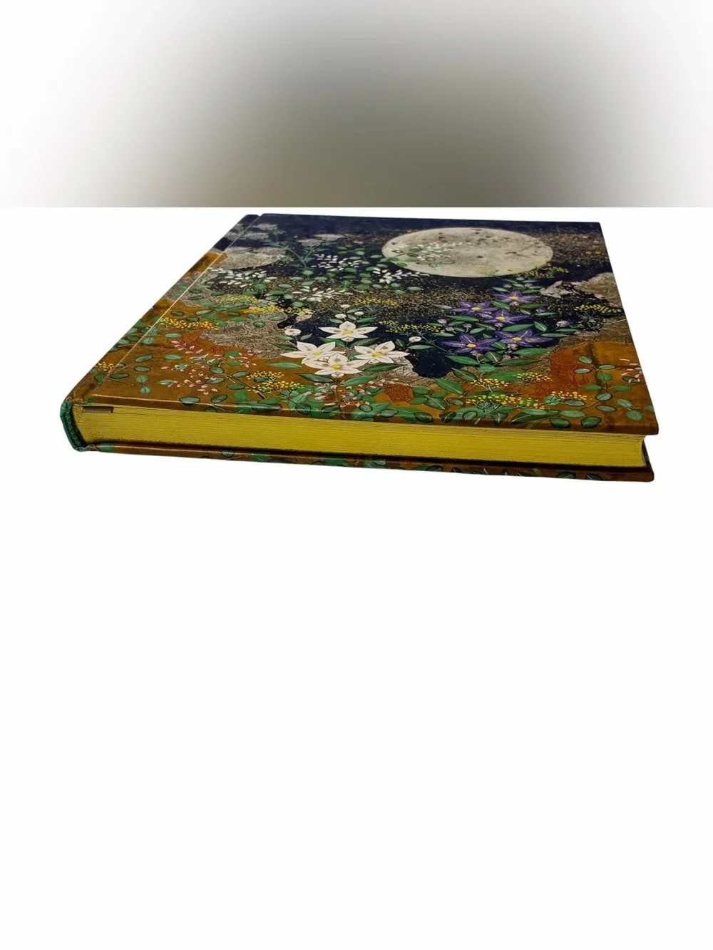 Peter Pauper Press Autumn Moon Journal Hardcover Lined Notebook Gold Foil 192 Pg