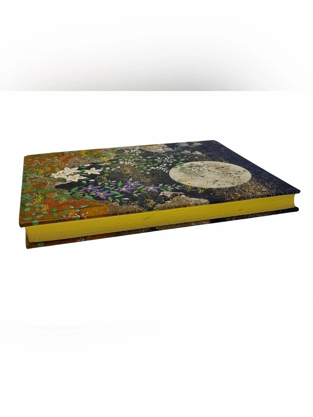 Peter Pauper Press Autumn Moon Journal Hardcover Lined Notebook Gold Foil 192 Pg