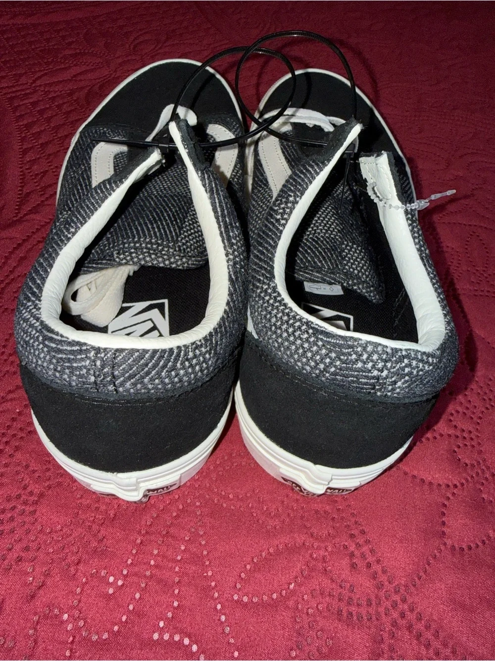 Vans white signature