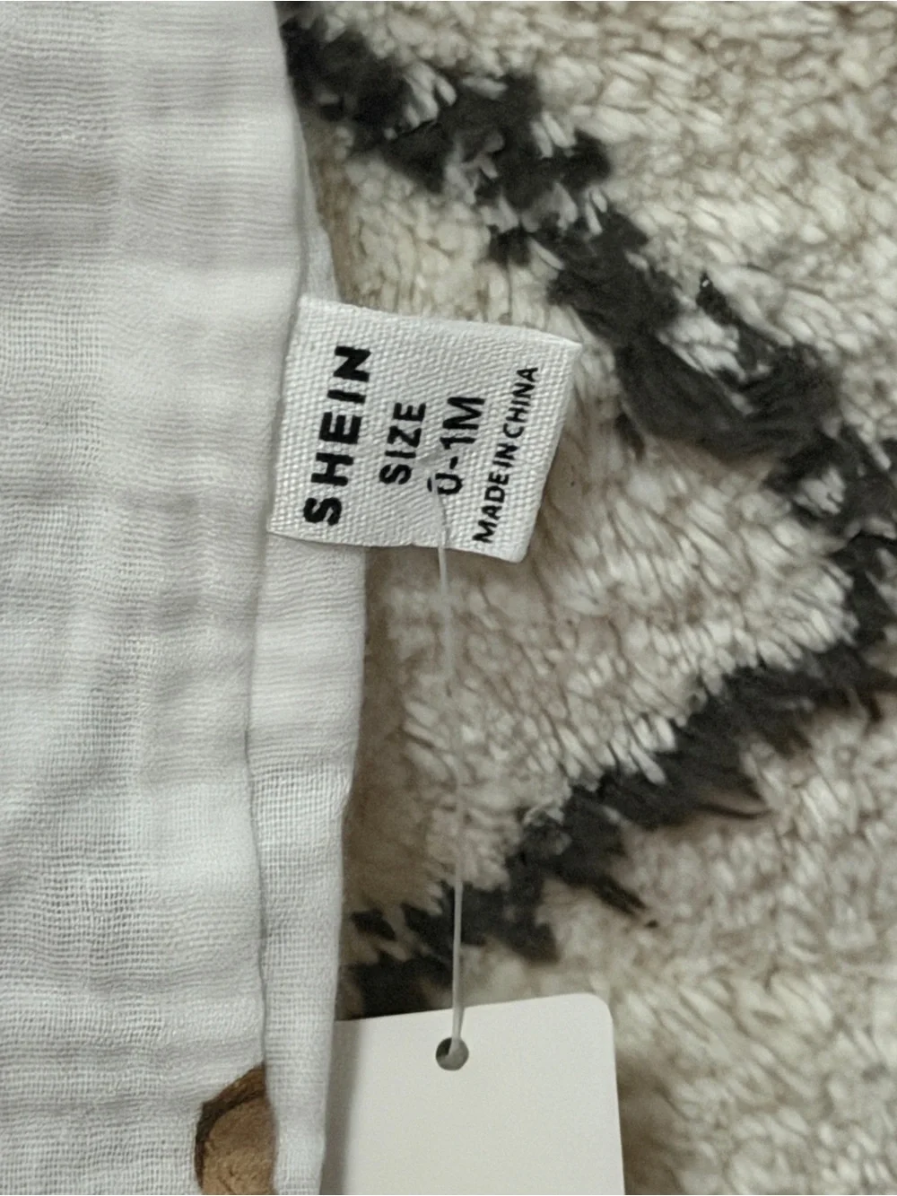 SHEIN muslin overall