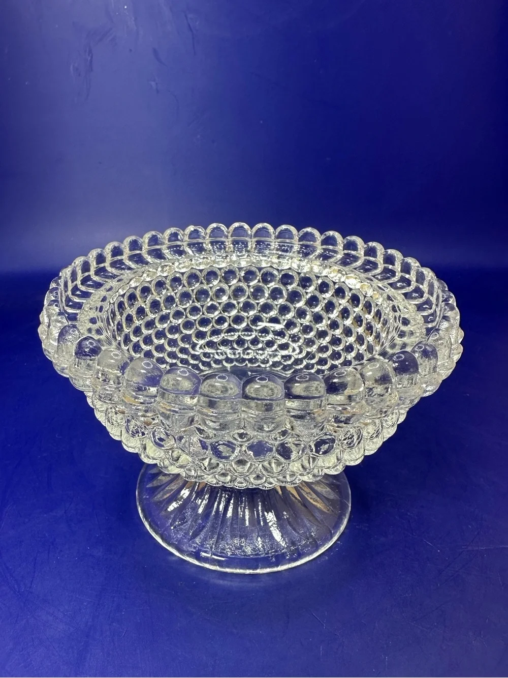 MCM/Vintage Duncan Miller Hobnail “Thousand Eyes” Fairy Lamp- BASE ONLY!