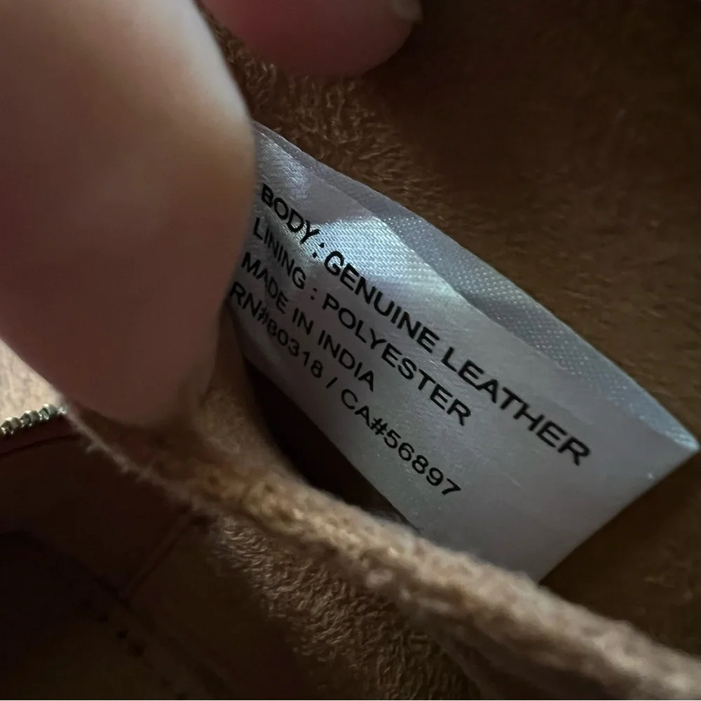 Lucky Brand are some leather