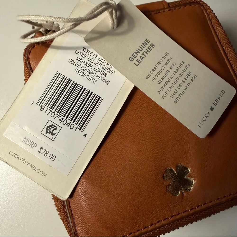 Lucky Brand leather are some
