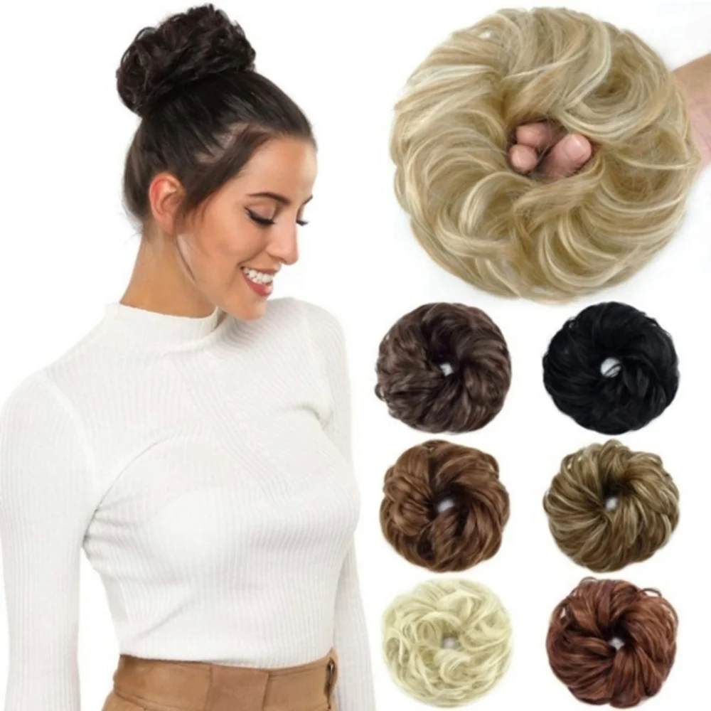Blooming Hair Messy Bun Extension