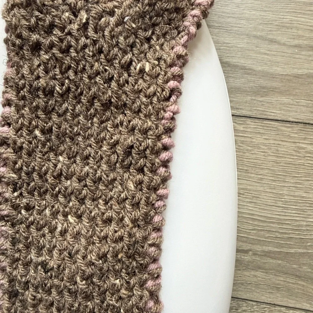 Handmade chunky knit