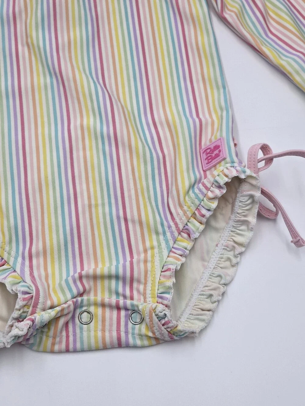 Ruffle Butts rainbow stripe