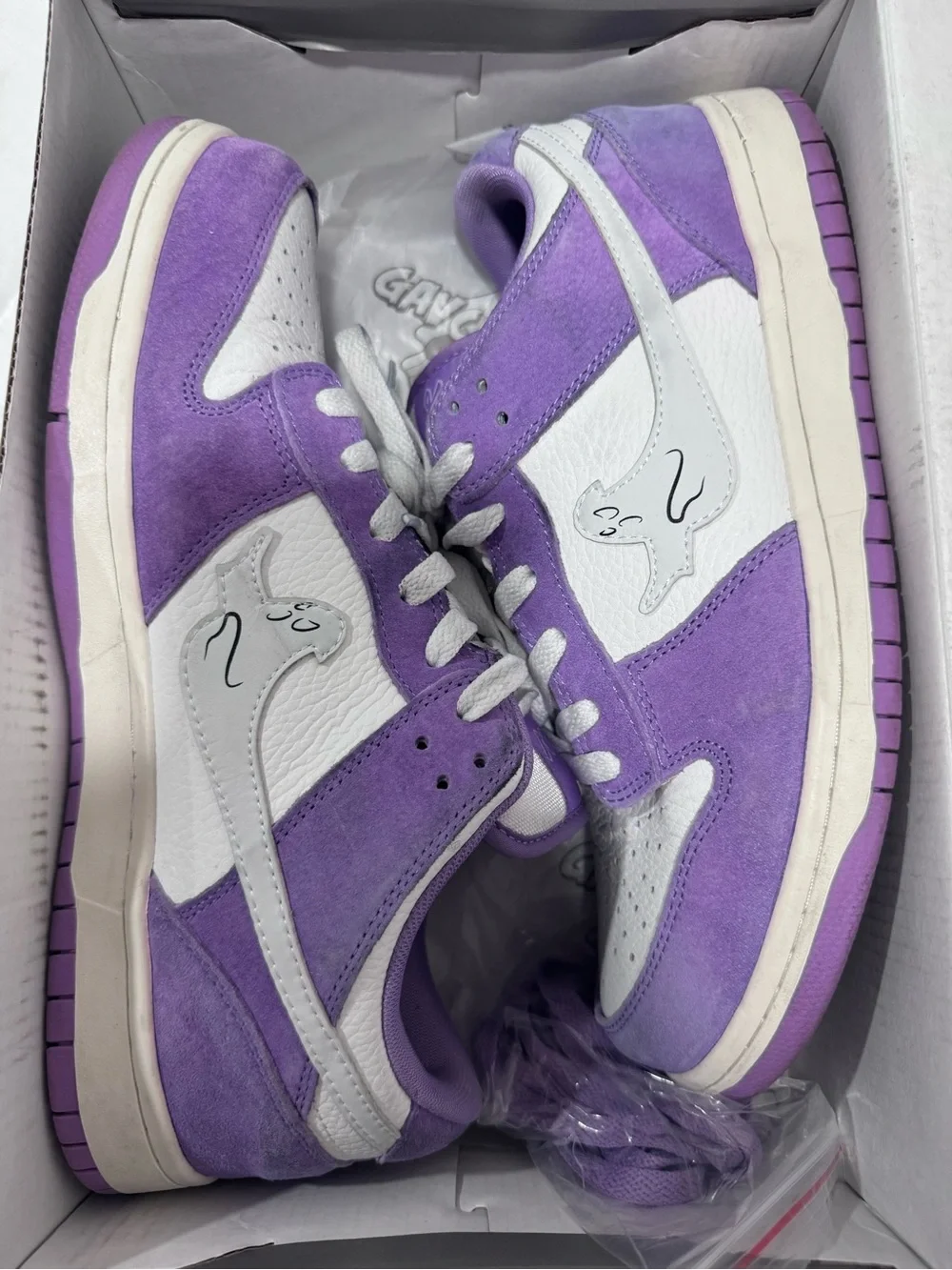N/A purple suede
