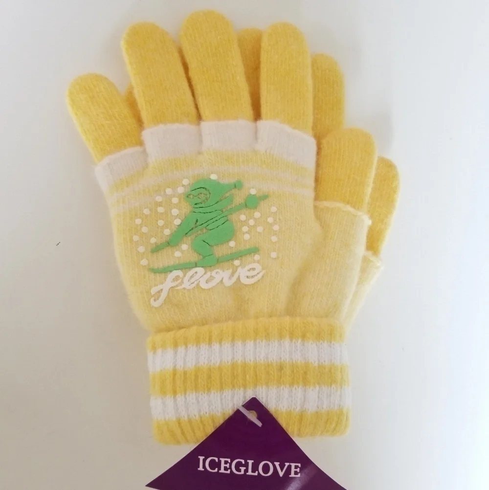Iceglove daisy adult wool
