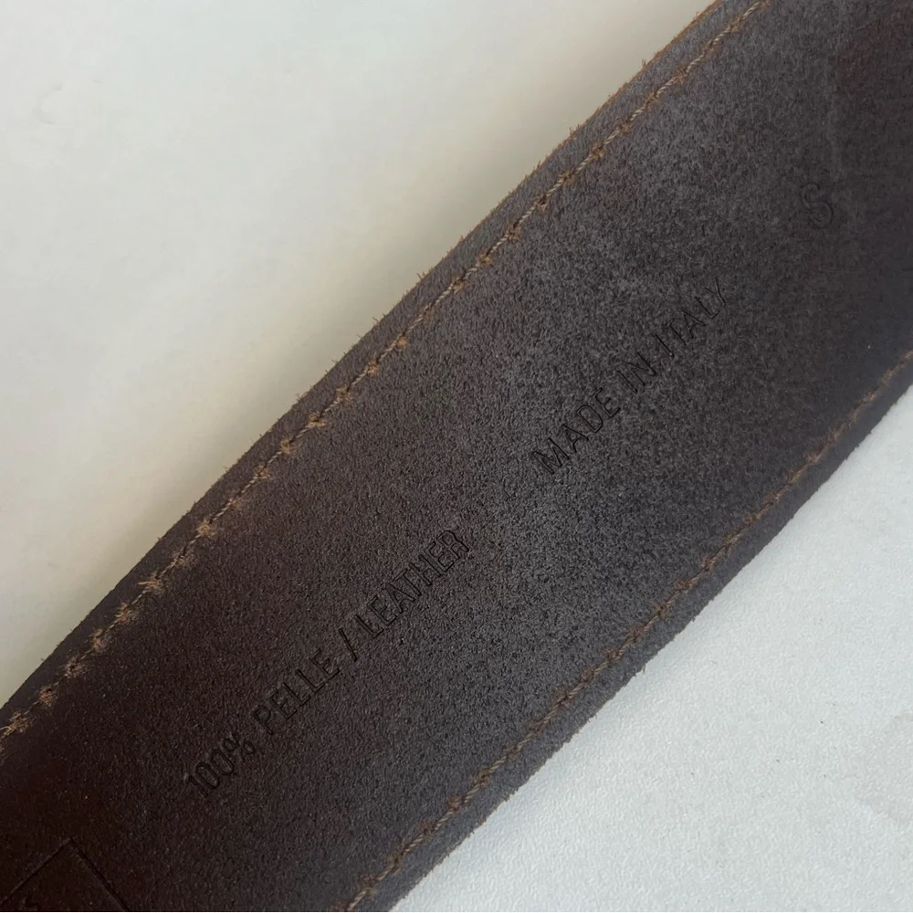 Vintage United Colors of‎ Benetton Italian Leather Belt