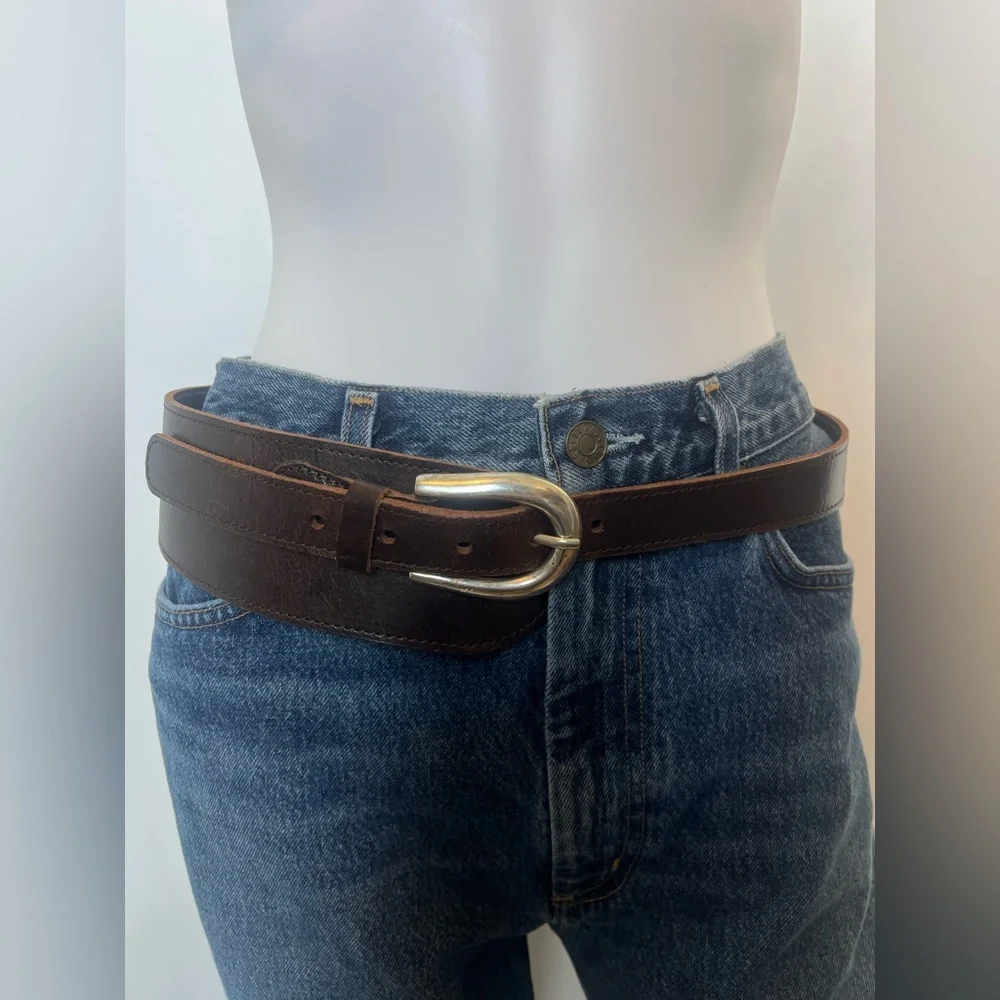 Vintage United Colors of‎ Benetton Italian Leather Belt