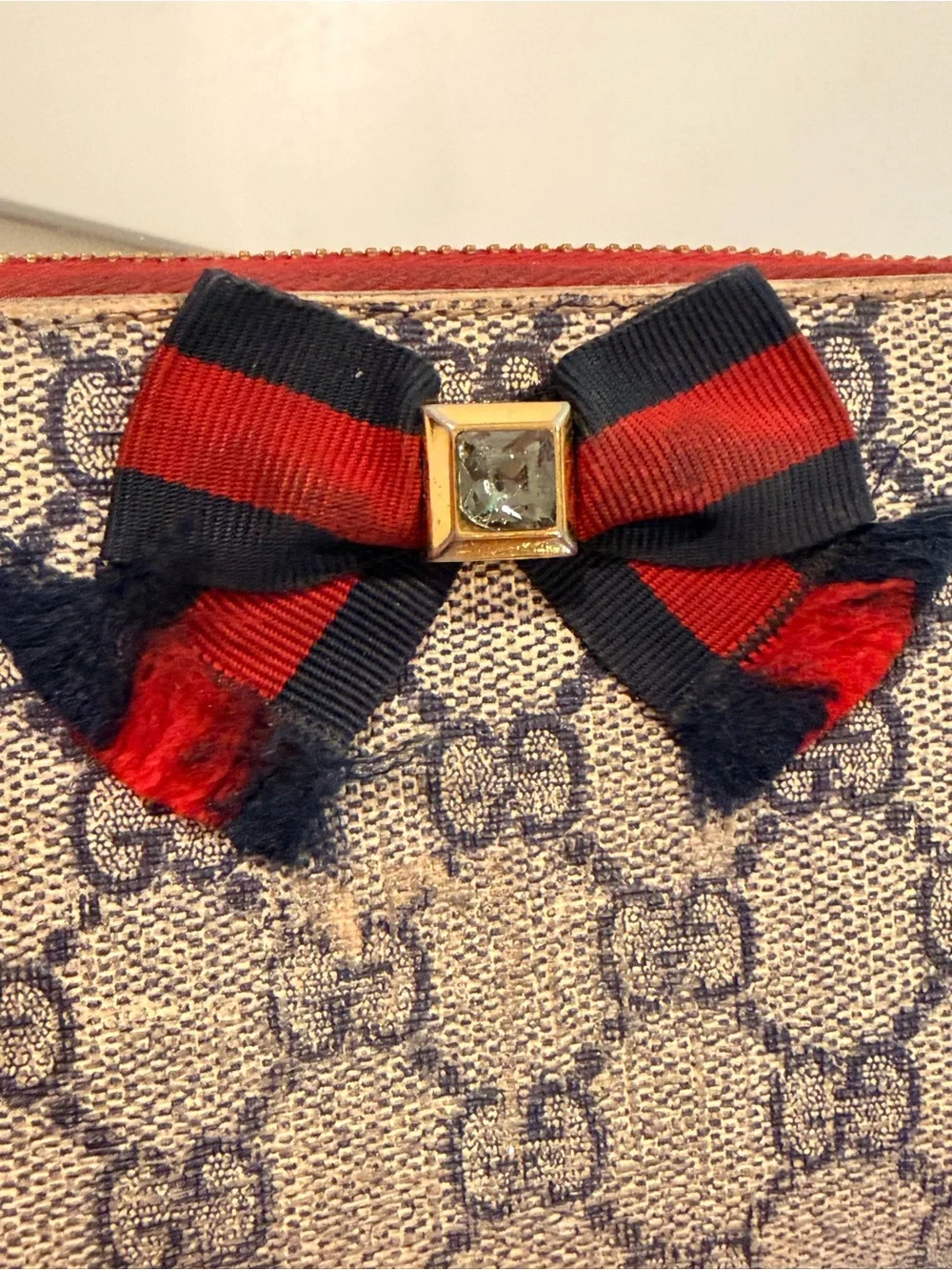 Gucci monogram canvas