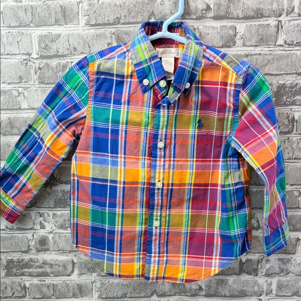 Ralph Lauren bright plaid