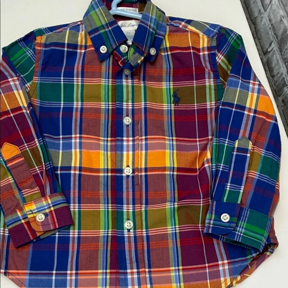 Ralph Lauren bright plaid