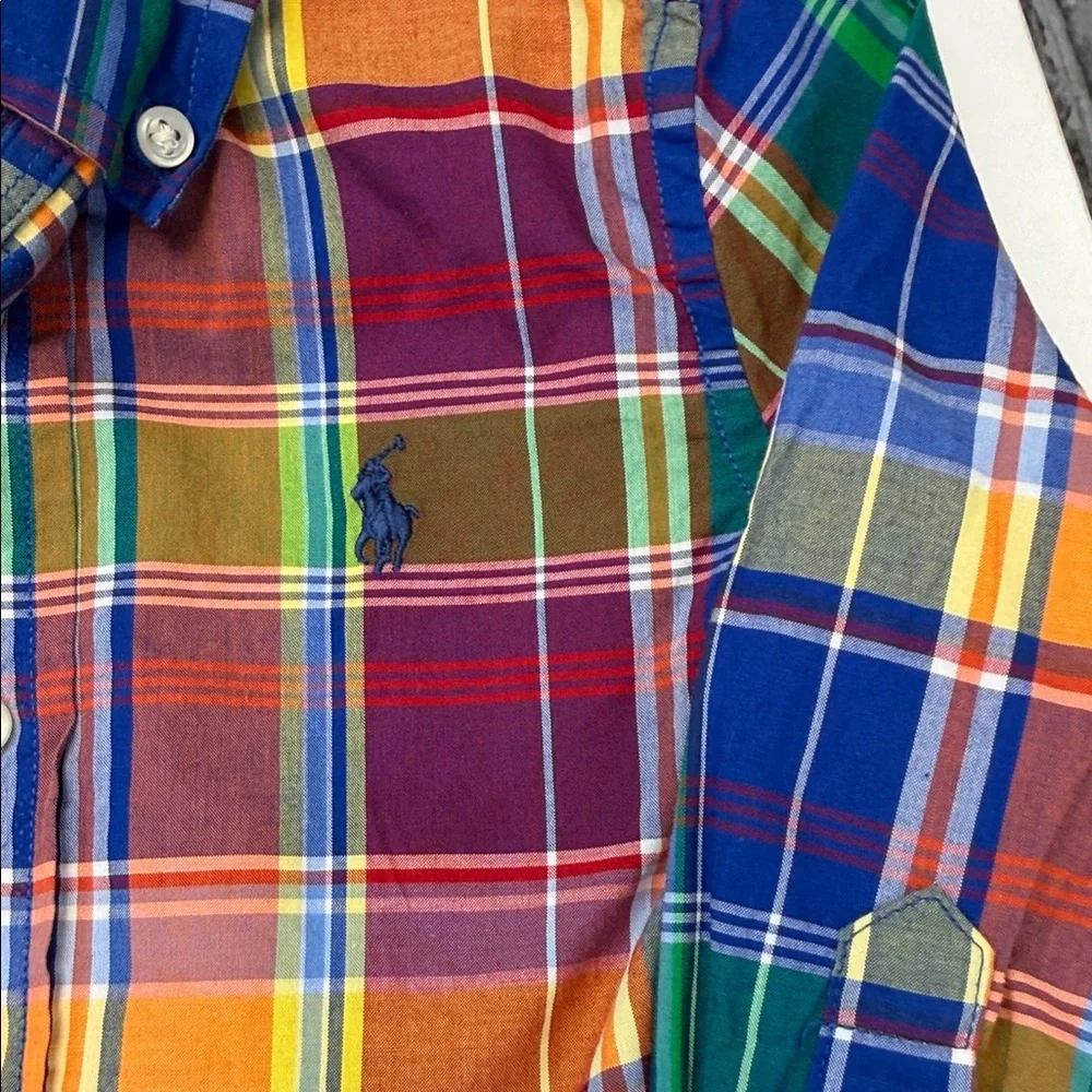 Ralph Lauren bright plaid