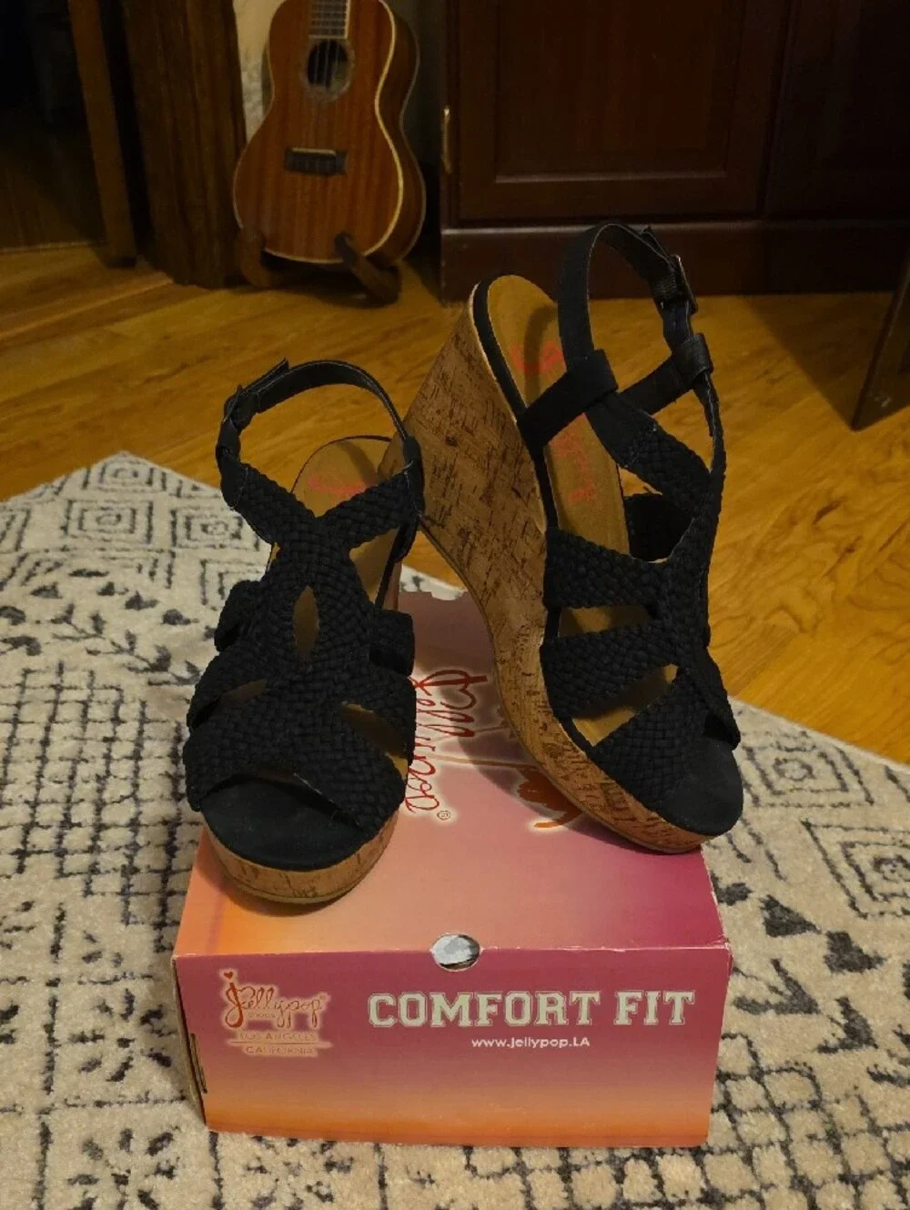 Jellypop comfortable wedge