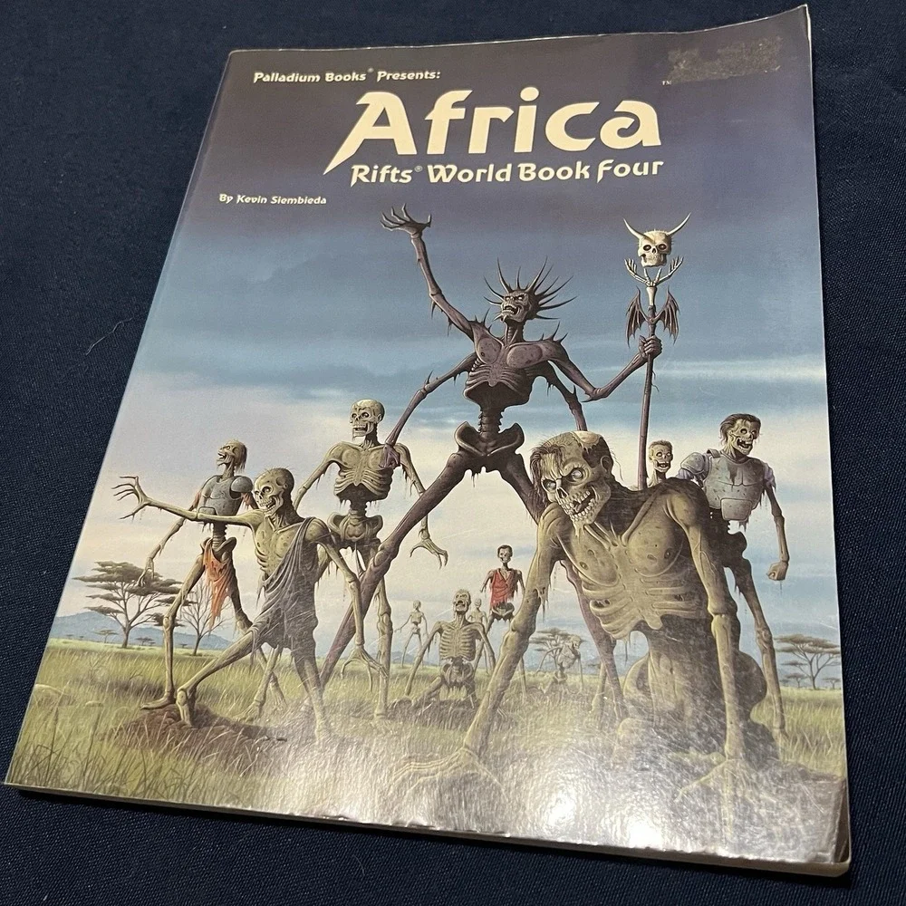 Rifts World‎ Book 4 Four AFRICA Siembieda, Kevin Rifts  -- Palladium Books
