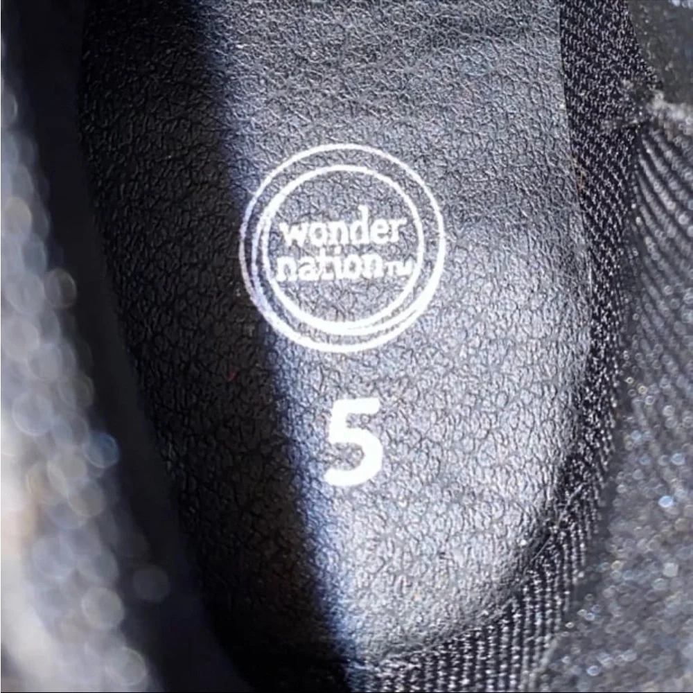 wonder nation black glitter