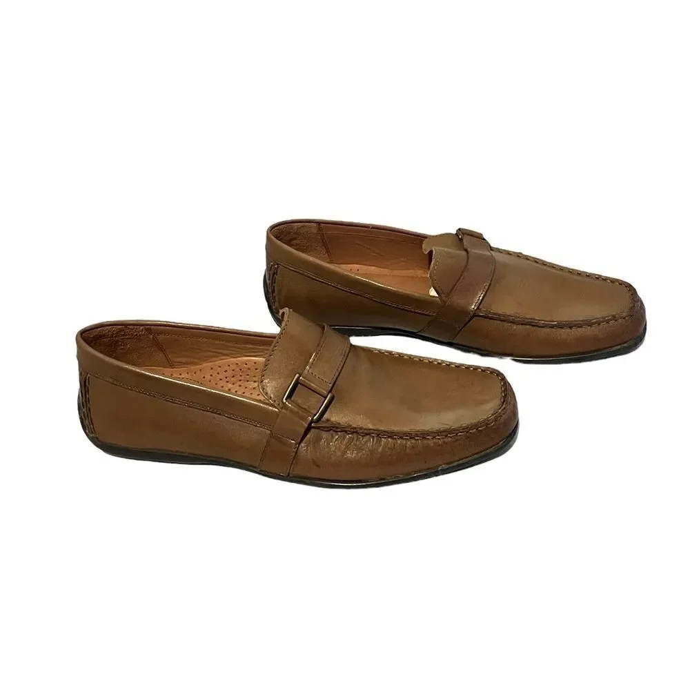 Giorgio Brutini brass leather shoes