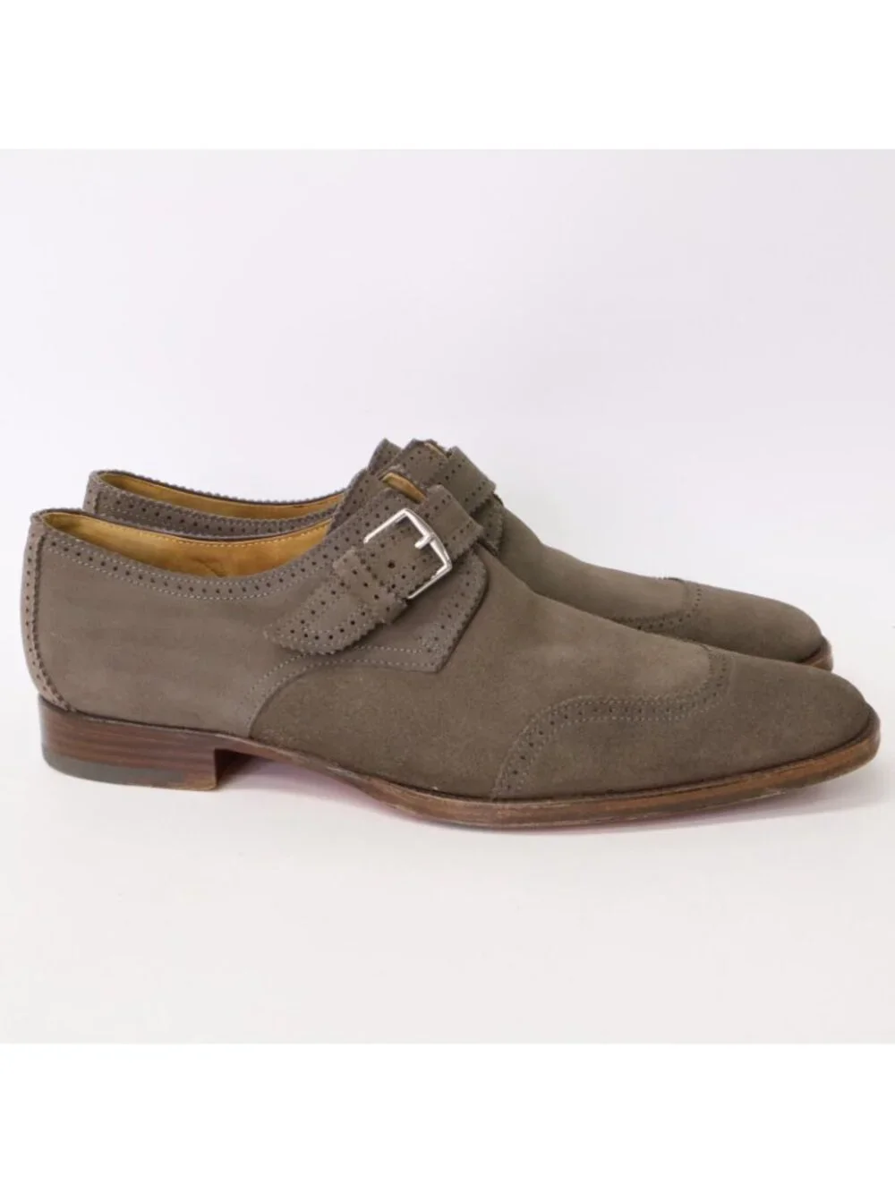 Hermes type suede
