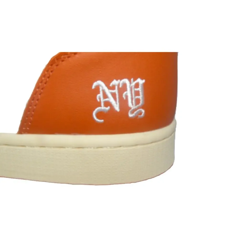 Reves Paris Air Kiy 85 High NY Edition White Orange Sneakers Mens Sz 14 NWT