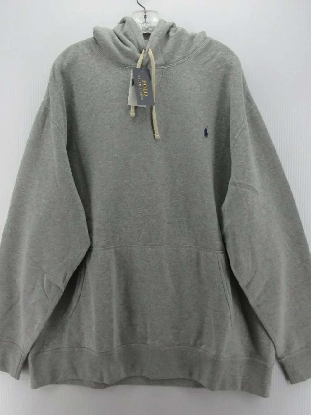 Polo Ralph Lauren Sweatshirt 2XB Big Hoodie Pullover Pony Drawstring