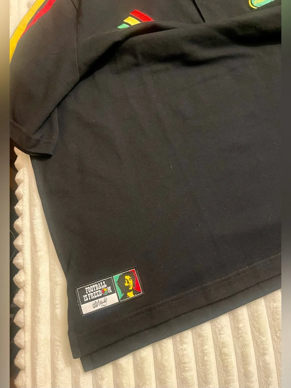 adidas polo black