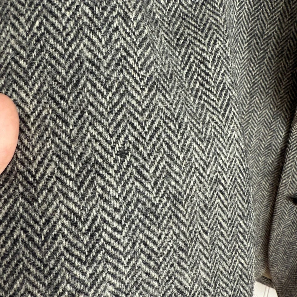 Harris Tweed 46 jacket black