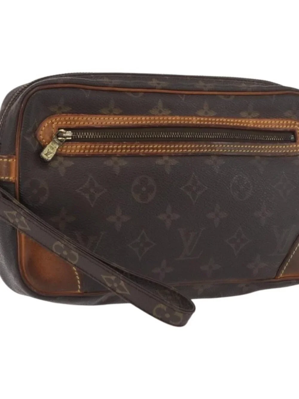 LOUIS VUITTON Monogram Marly Dragonne GM Clutch Bag M51825 LV Auth BA10933