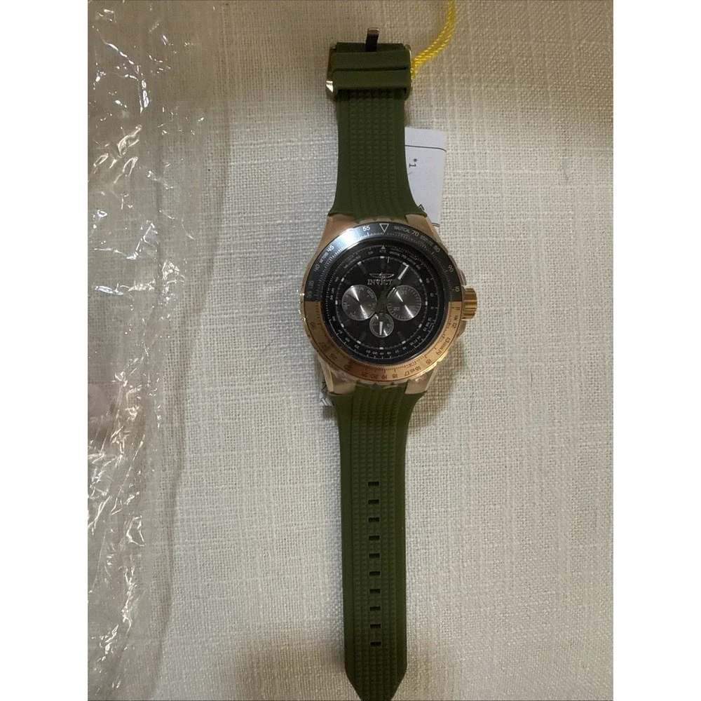 Sporty Invicta Aviator Skyshock Quartz Watch  39311.  50MM.  Brand New.‎
