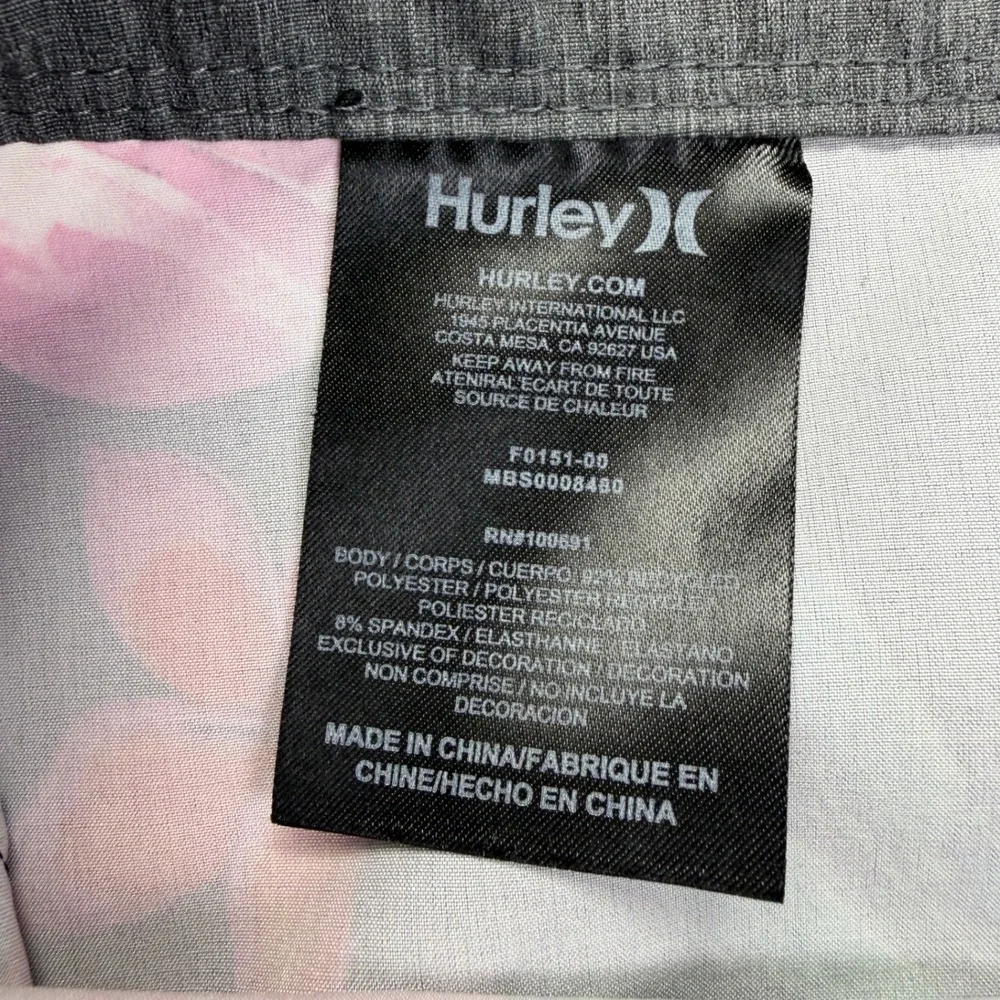 Hurley branding tropical