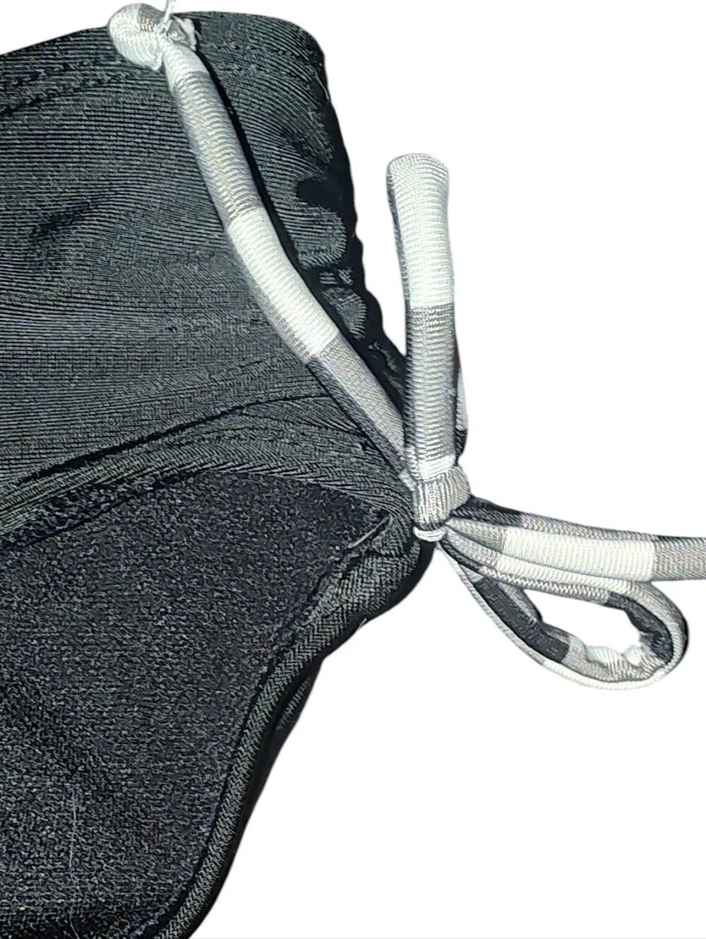 Cat & Jack Girls Black  Swim Bottom with Side Ties Size 10/12 Large