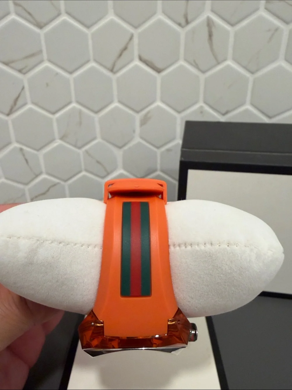 Gucci bold orange
