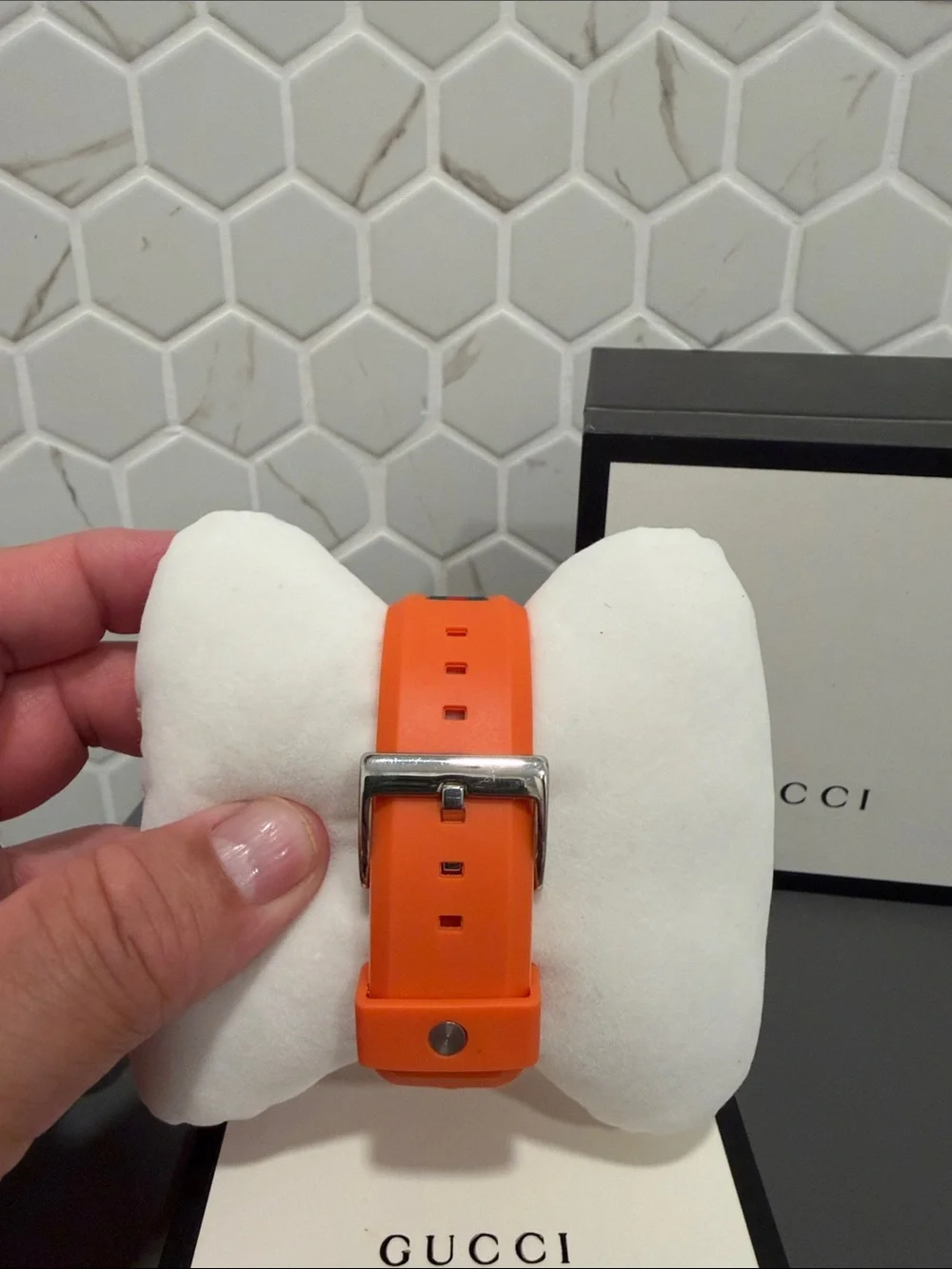 Gucci bold orange