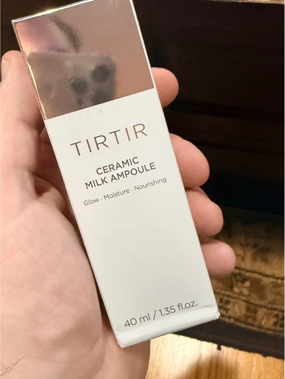 TIRTIR Ceramic Milk Ampoule 40 ml - Glow, Moisture, Nourishing