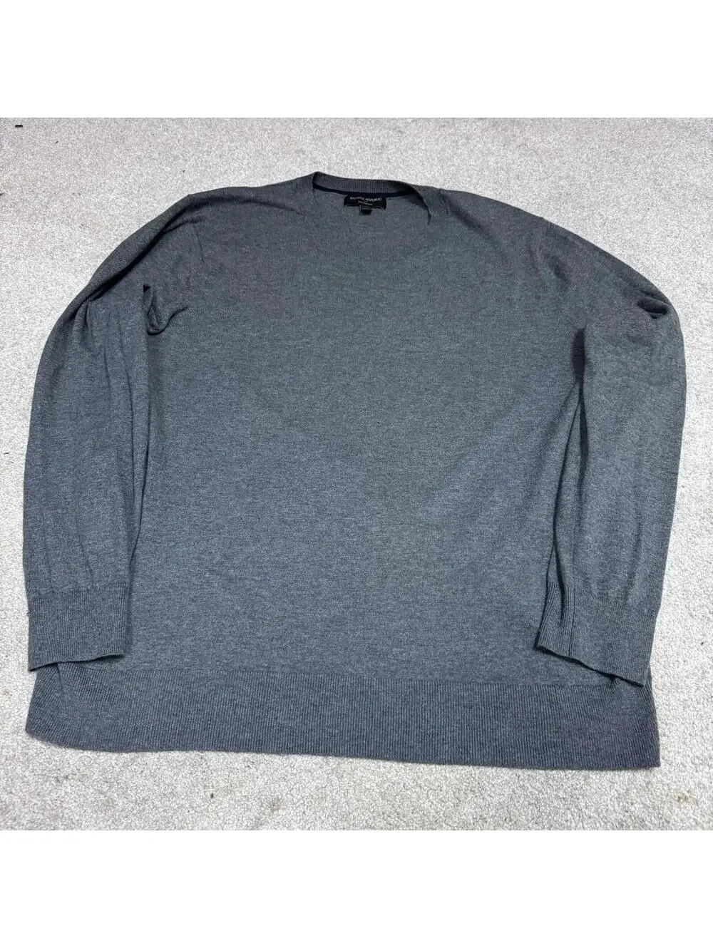 Banana Republic Sweater Men’s Gray Long Sleeve Pullover Size XL