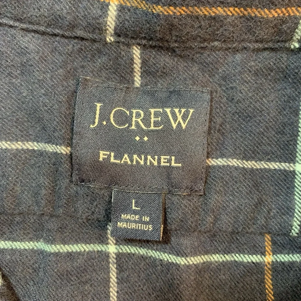 J. Crew crew flannel
