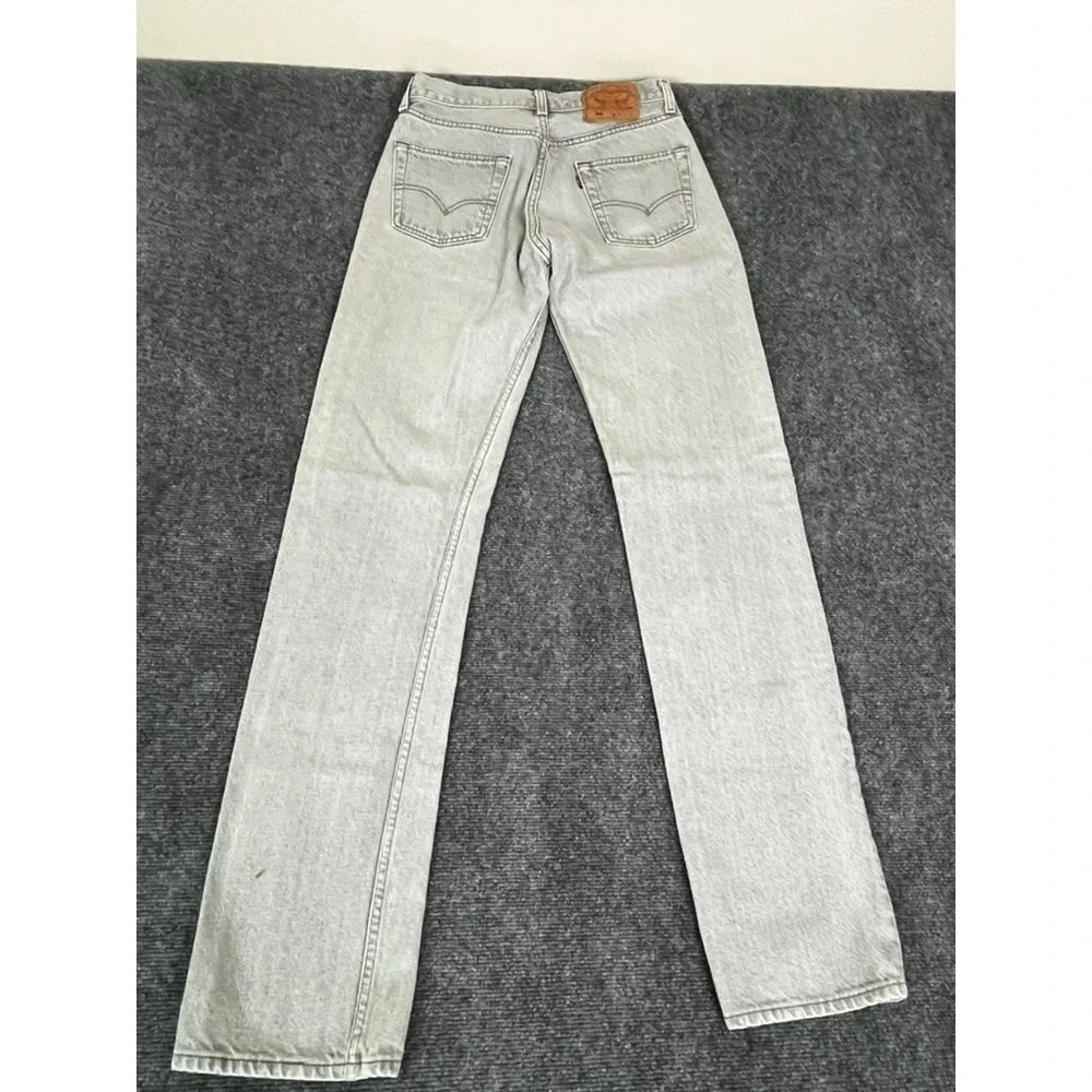1996 Levis 501 XX Jeans Mens Blue Light Wash Regular‎ Straight 30X36 Made in USA