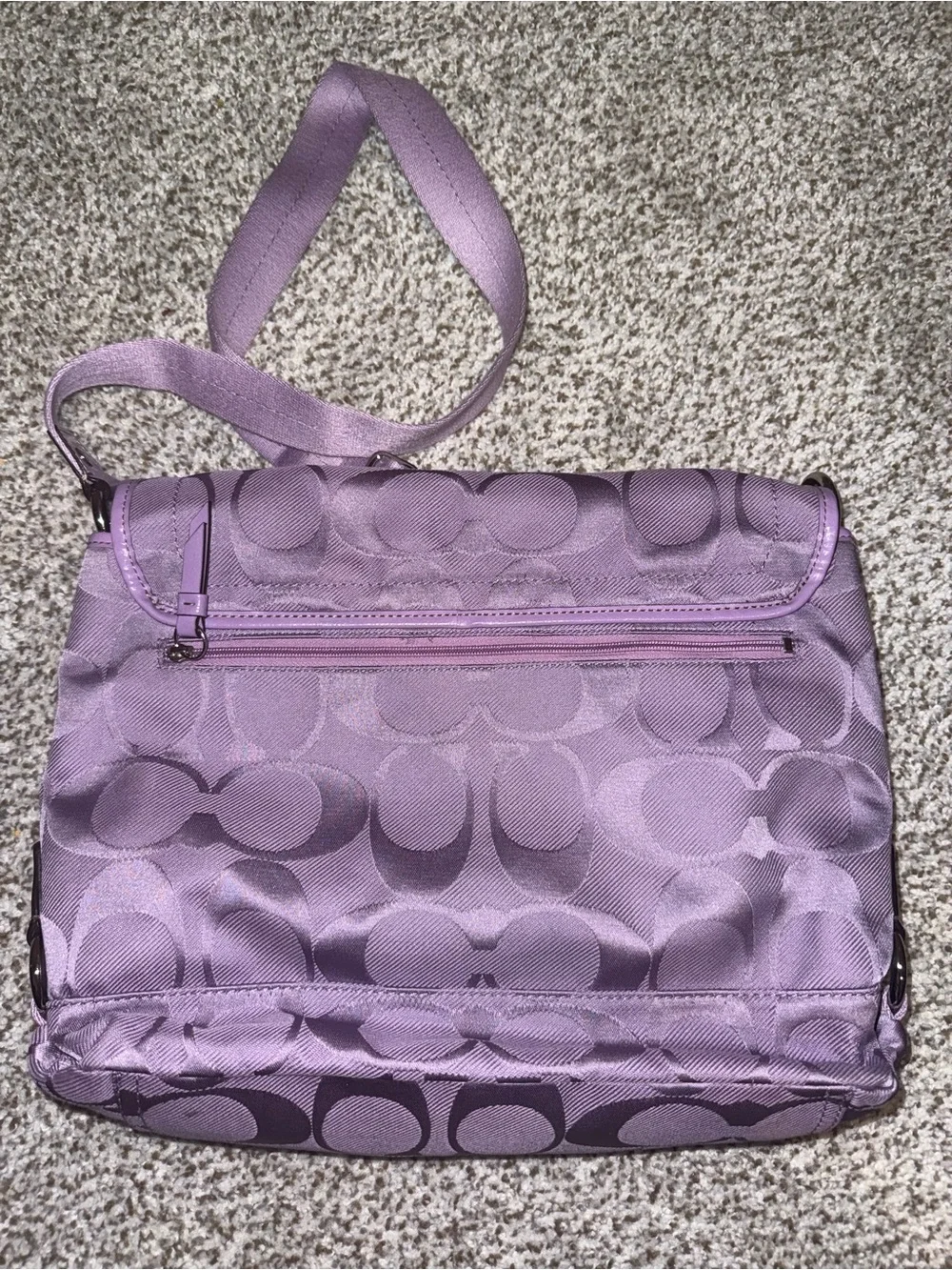 Coach features sateen