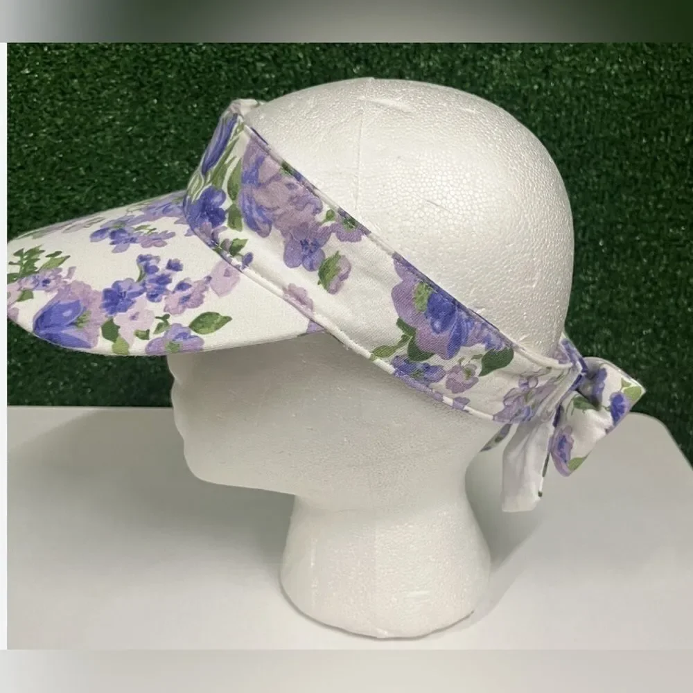 Janie and Jack floral visor